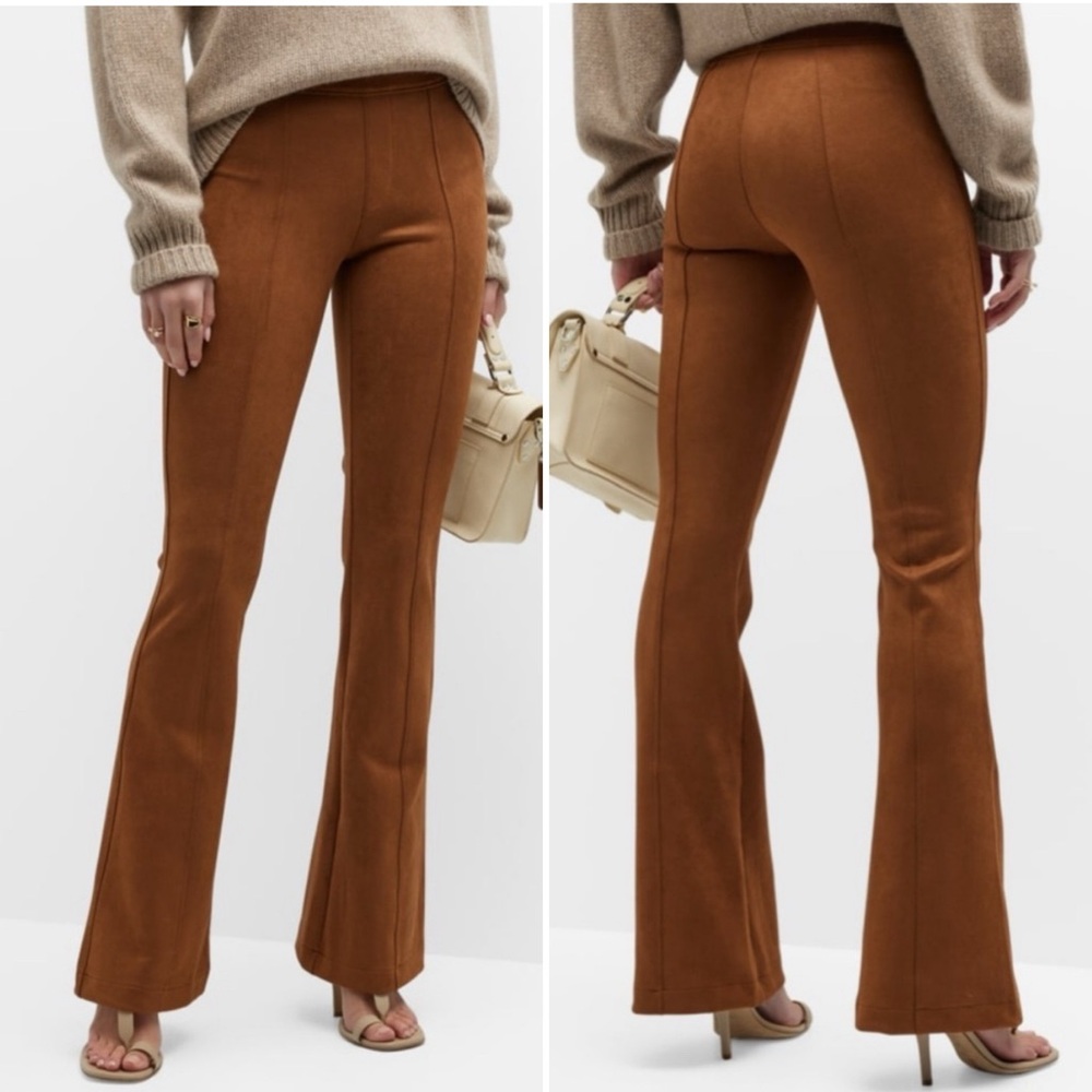 SPANX Tan Flared Ponte Pants